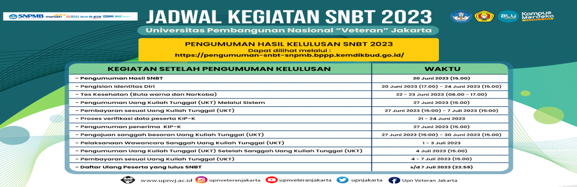 Penerimaan Mahasiswa Baru - UPN "Veteran" Jakarta