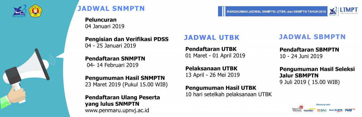 Penerimaan Mahasiswa Baru UPN "Veteran" Jakarta